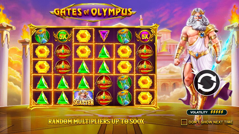 Де купити бонуси у грі Gates of Olympus?